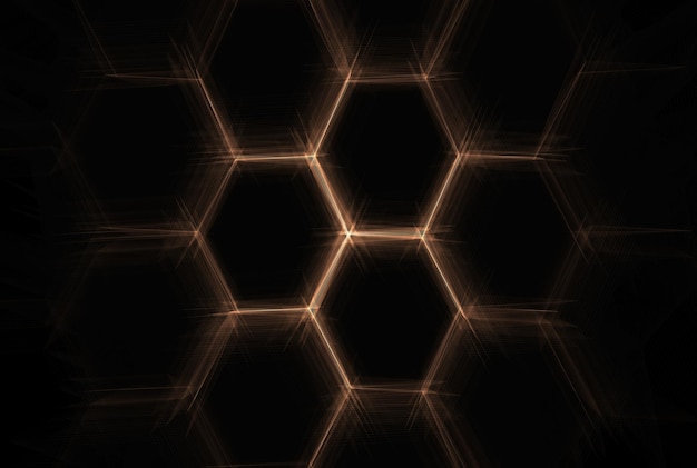 Futuristic abstract background hexagon network pattern geometry shape texture art