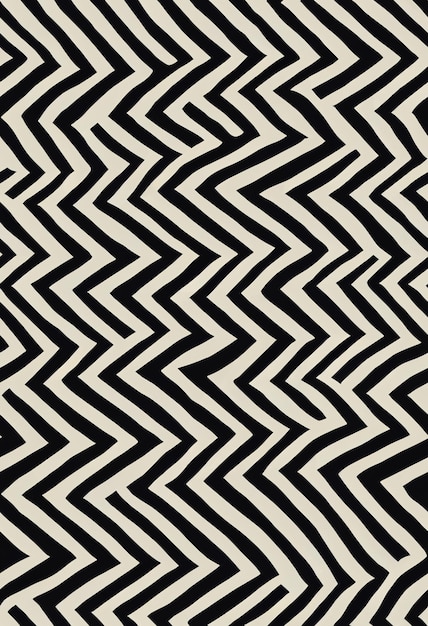 Geometric shaped moire illusory seamless pattern 3d illustrated