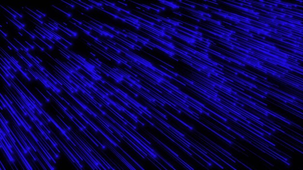 glossy blue line abstract background matrix data stream design electronic signal machine learning