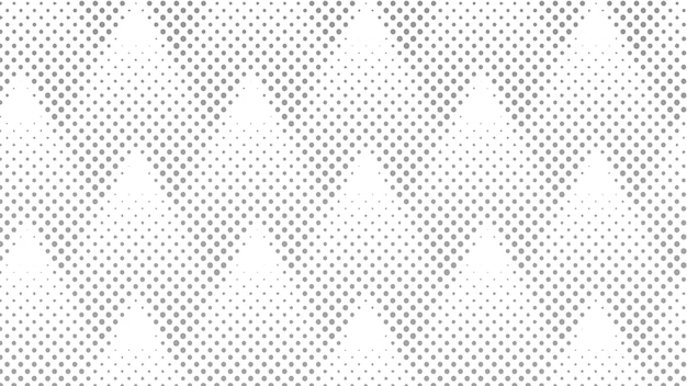 Gray halftone dots design element