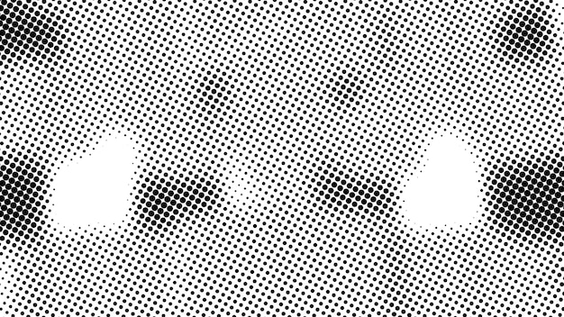 Half tone of many dots computer generated abstract background 3D render backdrop with optical illusion effect