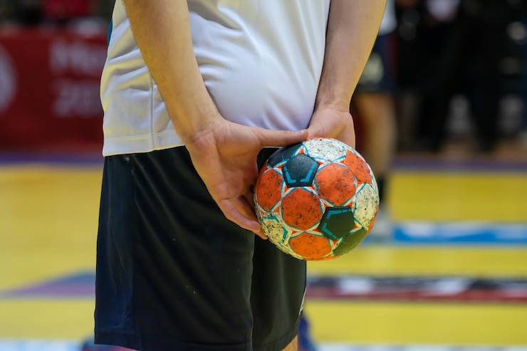 Foto handball ready for the match