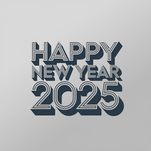 happy new year 2025 design