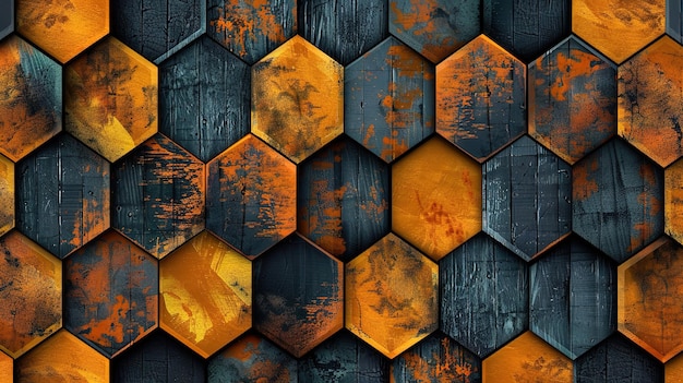 hexagon mønster bakgrunnsbilde