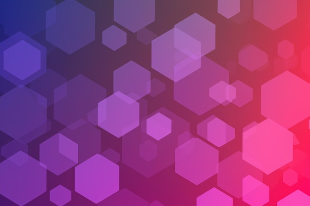 hexagonal color background