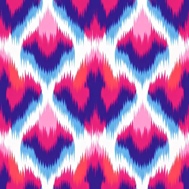 High Resolution Oriental Minimalism Stock Photo With Smocked Ikat Pattern