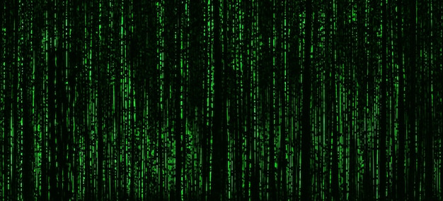horizontal vivid matrix neo cyberpunk hacker terminal abstraction background backdrop