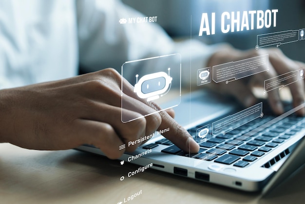 human interact with ai artificial intelligence brain process generative ai faas