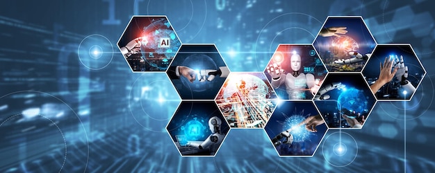 human interact with ai artificial intelligence virtual assistant nlp robot