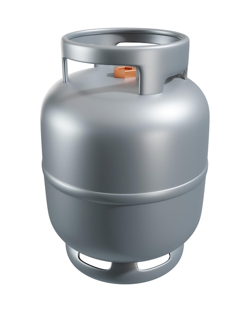 Illustration of Brazilian Gas Bottle 3d Render Isolated