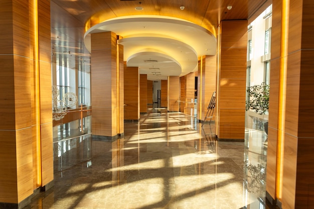 Interior view of gorgeous hotel