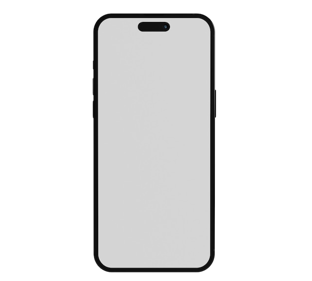 iphone 14 fourteen pro max smartphone mobile telephone technology digital online network font mock up white isolate background wallpaper empty display communication touchscreen design template