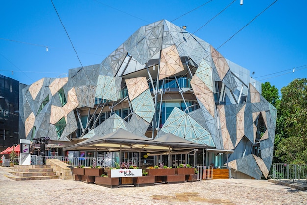 january 1 2019 australian centre for the moving image located at federation square in melbourne victoria australia it is an australias national museum of film video games digital culture and art