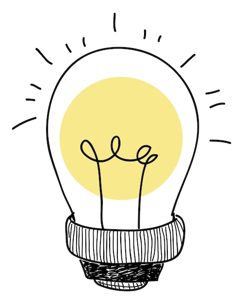 Light bulb png illustration transparent background