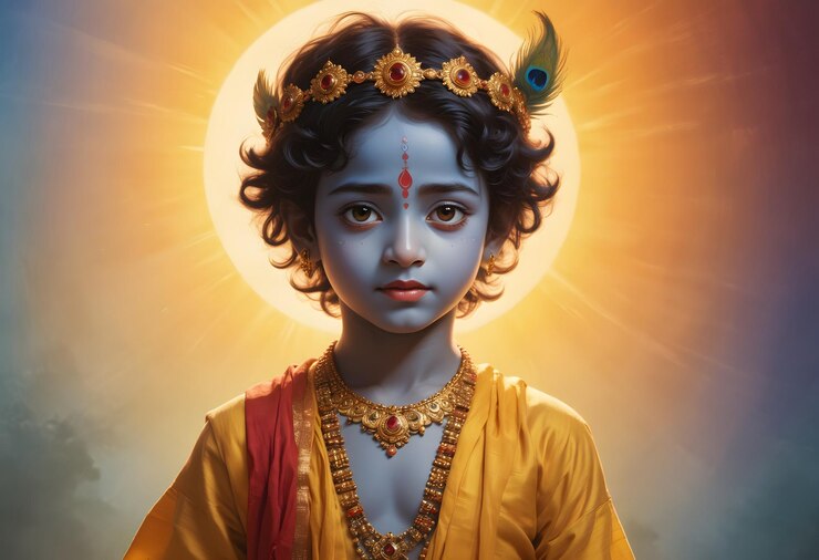 Little Krishna Janmashtami