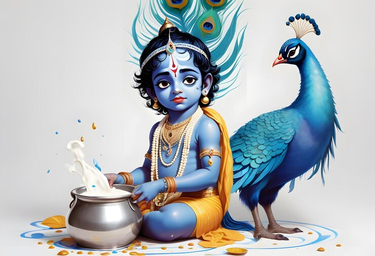 Little Krishna Janmashtami