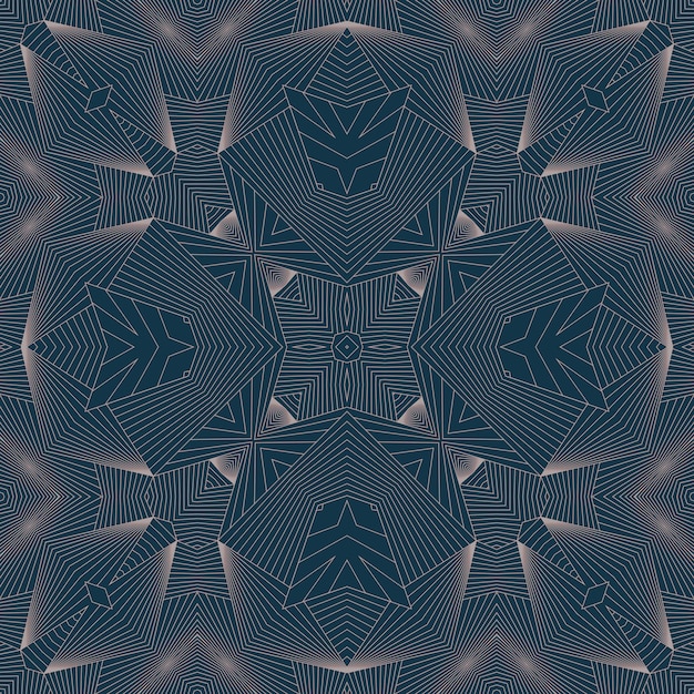 Luxury Geometric Line Seamless Pattern Background