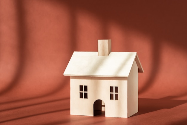 Miniatyr av trehus