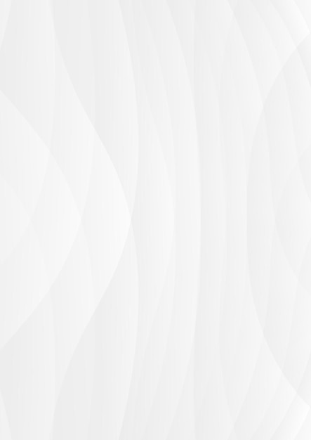 minimalist Abstract White Background with Waves