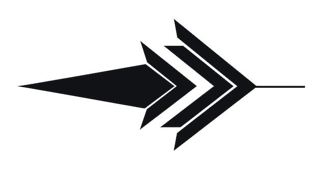 Minimalistic feather logo on a white background generative AI
