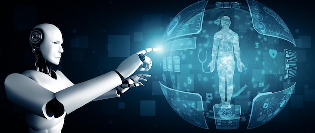 Mlp future medical technology controlled by ai robot using machine learning