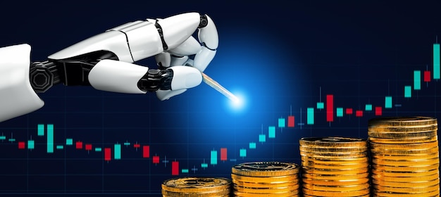 mlp futuristic robot artificial intelligence concept