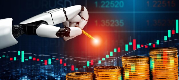 mlp futuristic robot artificial intelligence concept