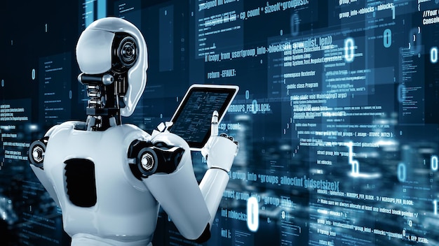 Mlp futuristic robot artificial intelligence huminoid ai programming coding