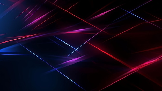 Modern dark abstract background with red light