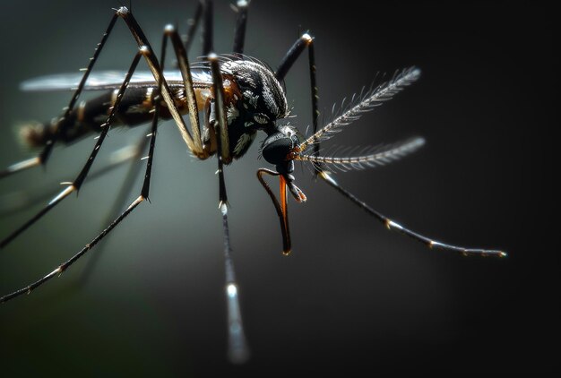 Mosquito is seen in this undated file photo A close up of a mosquito