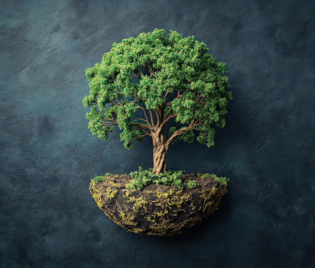 Mother earth day poster Happy Earth Day AI