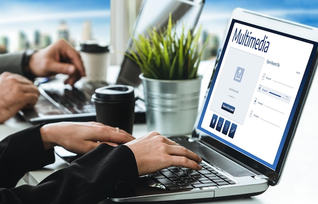 Multimedia cloud computing storage for uploading and store files online snugly