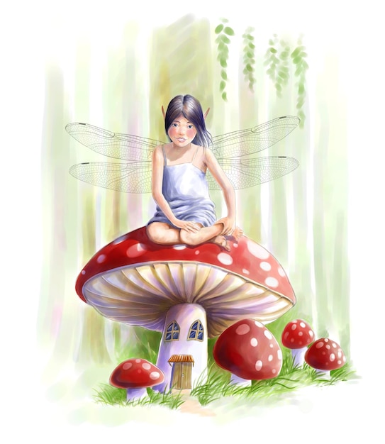 Mushroom fairy