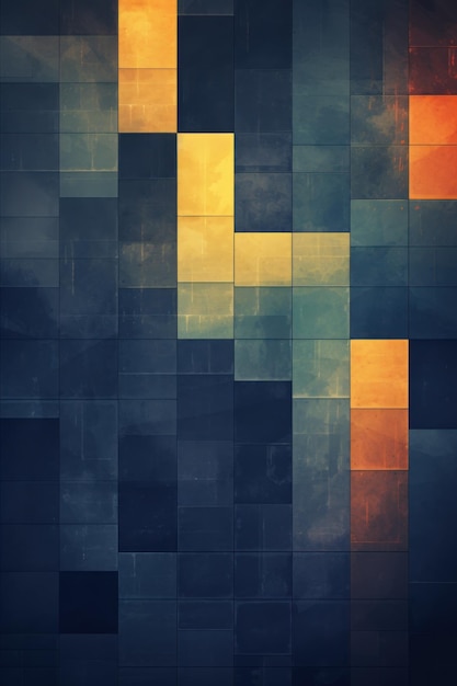 Navy Blue simple abstract patterns on the wall in the style of dan matutina graphic stylized forms c