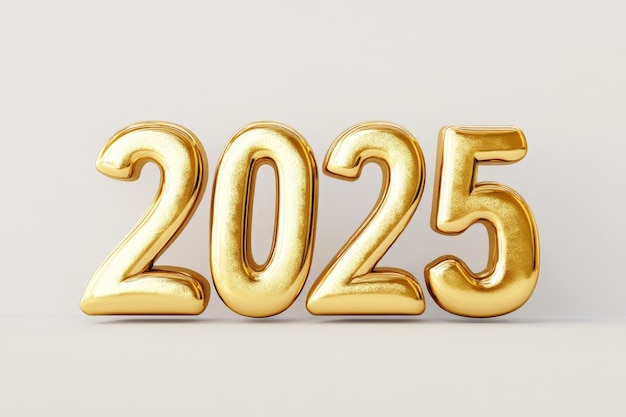 new year holiday concepts number 2025