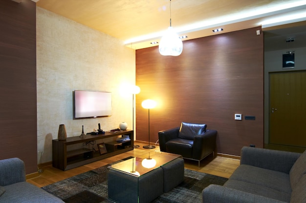 no humans lamp scenery couch indoors table light