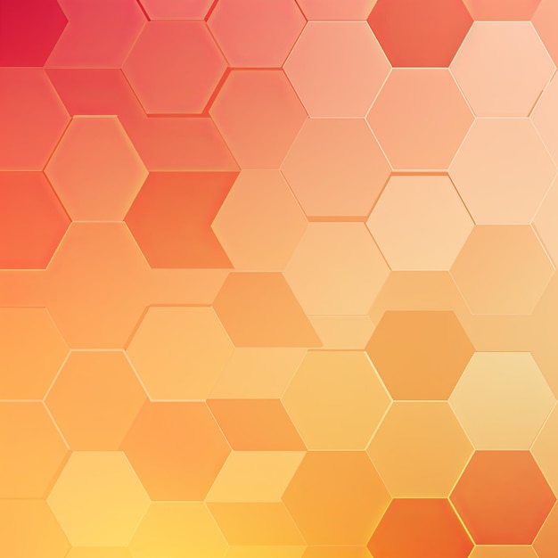 peach and yellow gradient background with a hexagon pattern in a vector illustration v 52 job id e4042e86ed2d4c41a893e8f50e52b2ee