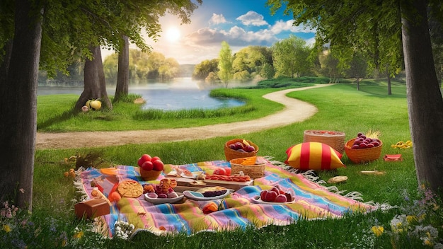 Picnic photography