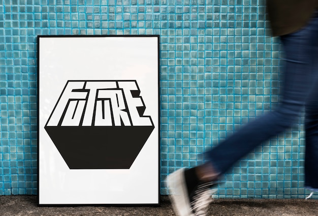 picture frame with the word &quot;future&quot;