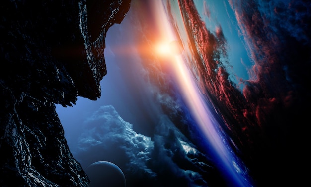 Planetbane med dypromsutsikt