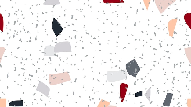 Png colorful terrazzo pattern transparent background