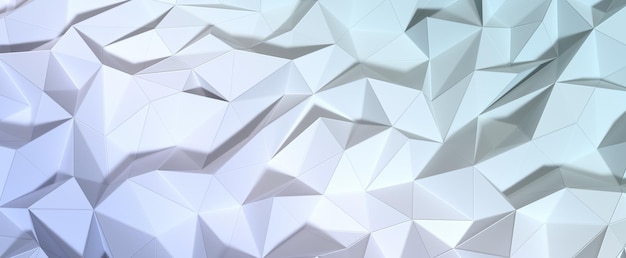polygonal crystalline surface with muted gradient geometric 3d render mesh mosaic with beige