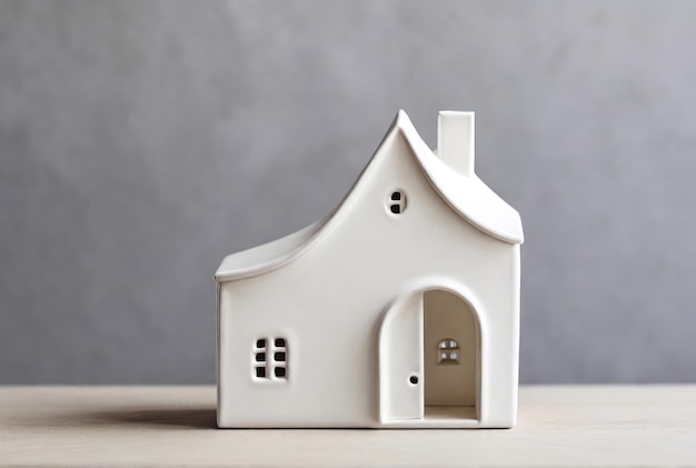 Porcelain white house