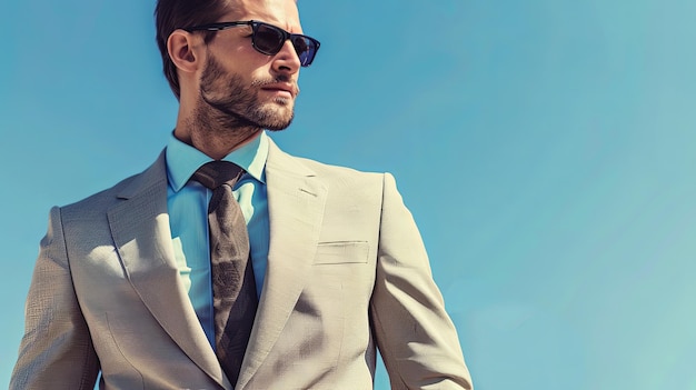 Portrait of a confident business man