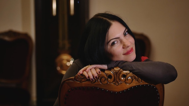 portrait of young woman