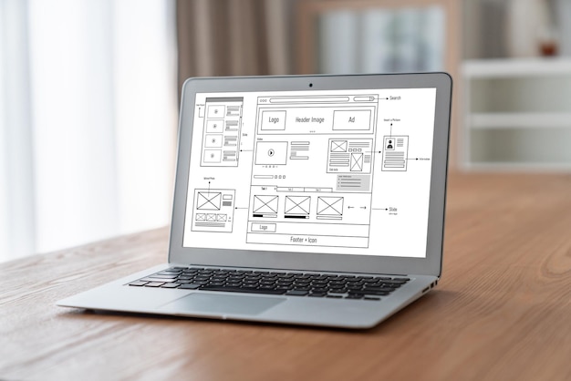 Programvare for nettdesign tilbyr moderne maler for detaljhandel på nett.