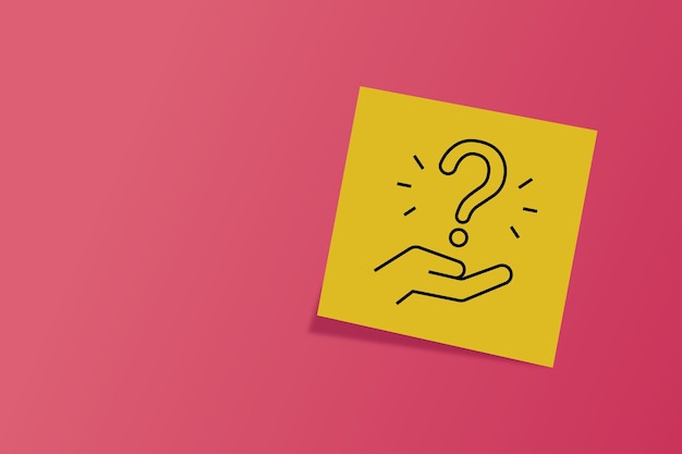 question to ask search for answers to questions frequently asked questions an icon with a sign