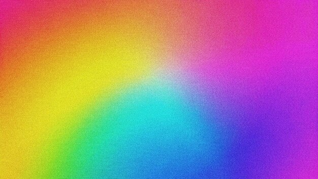rainbow colored background with a rainbow in the middle