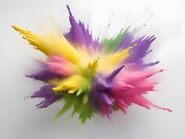 rectangular frame holi background colors background