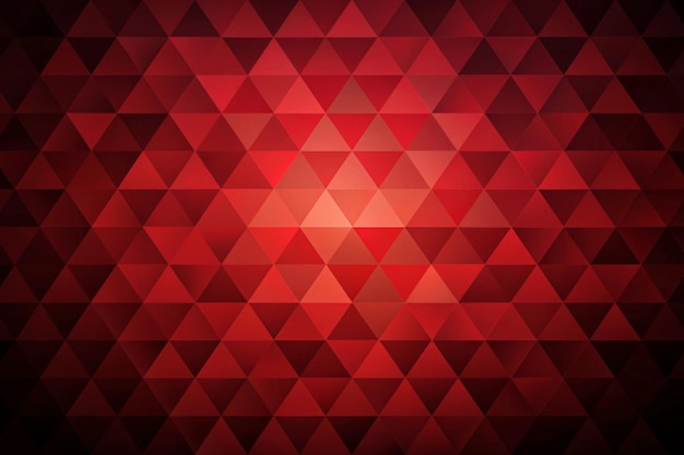 red geometric background with a geometric pattern of triangles